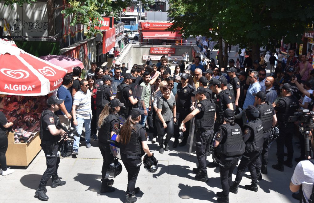 Ethem Sarısülük anması: Karanfiller polis müdahalesine rağmen Güvenpark’ta