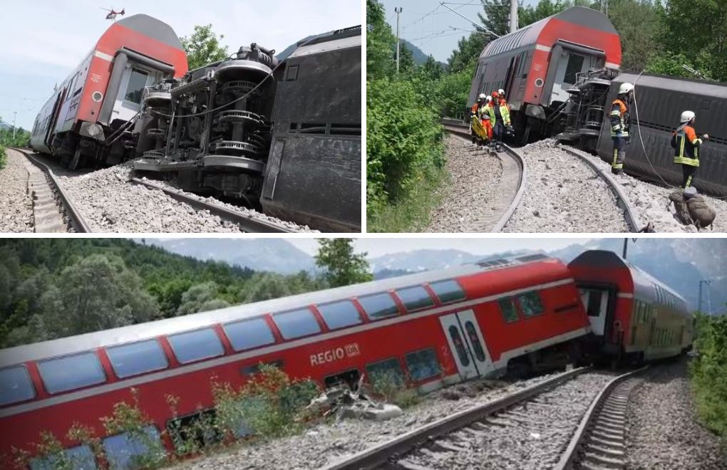 Almanya’da tren kazası: 4 ölü