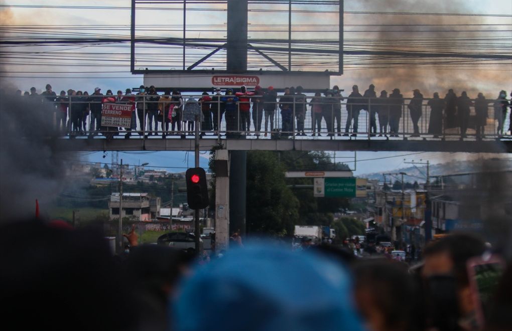 Ekvador’da hükümet karşıtı protestolar: 3 kentte OHAL