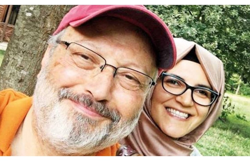 Jamal Khashoggi's fiancee protests bin Salman's visit to Turkey