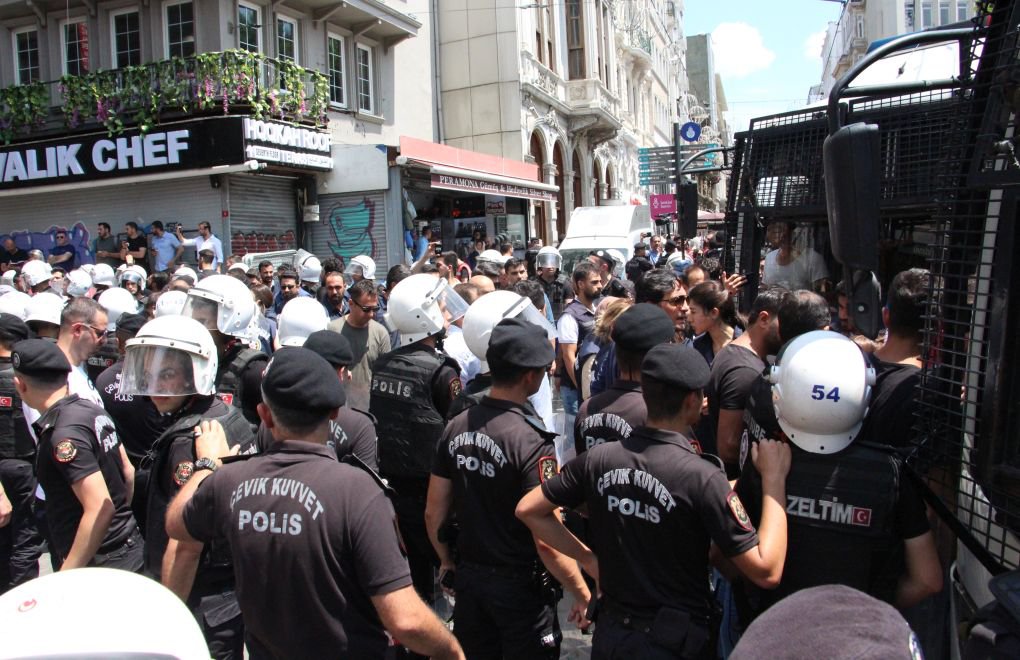 Galatasaray Meydanı'nda gözaltına alınanlar serbest bırakıldı 