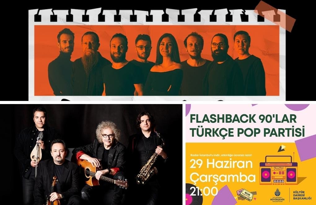 İBB'den Türkçe Pop Partisi, Yeni Türkü ve Ezginin Günlüğü konserleri