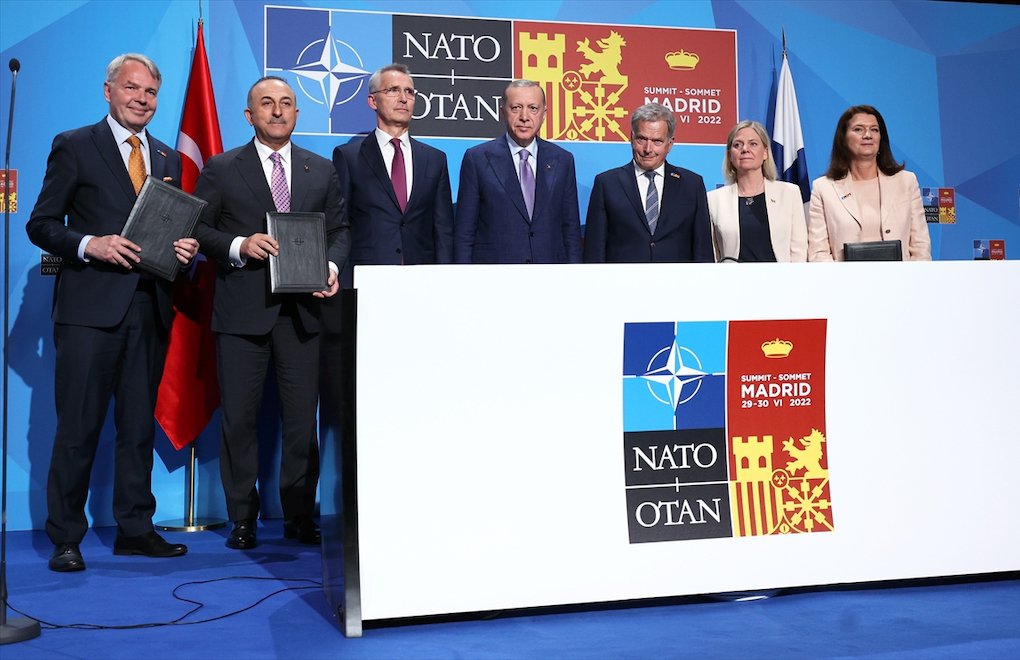 Turkey, Sweden, Finland sign memorandum on countries' NATO bids