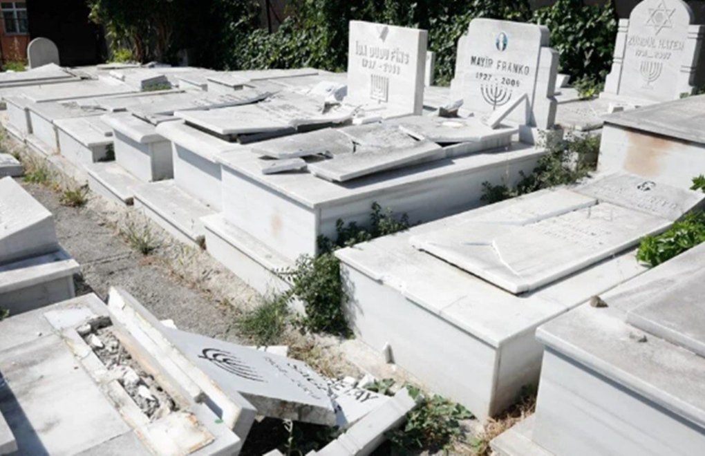  İstanbul’da Yahudi mezarlığına saldırıya soruşturma