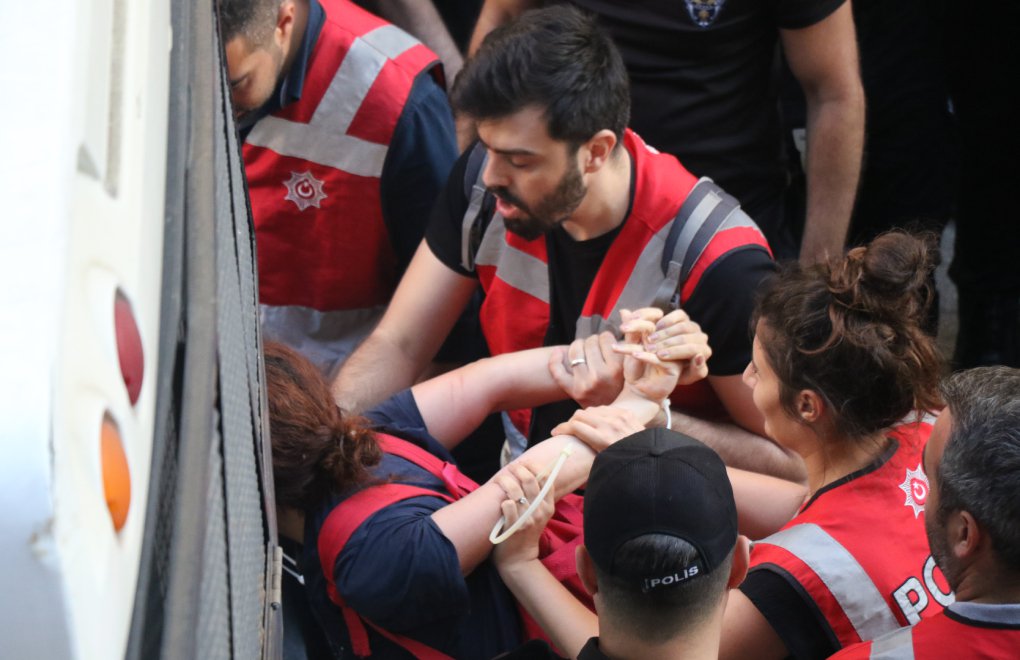İstanbul'daki Suruç eyleminde 106 gözaltı