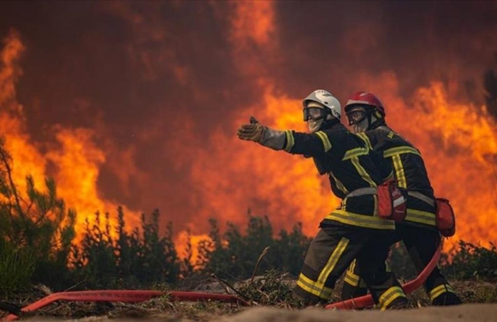 Yunanistan’daki yangın hâlâ kontrol altına alınamadı