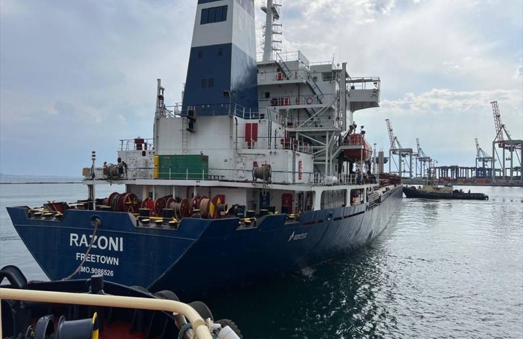 Ukraine grain deal: First ship sets off from Odessa