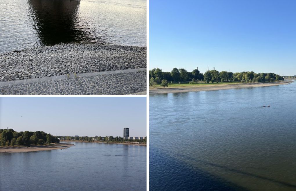 Avrupa’da kuraklık: Ren Nehri’nde su seviyesi azalıyor