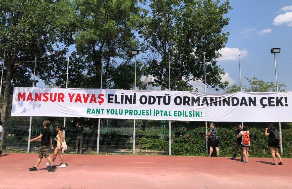 ODTÜ’lüler Ankara Büyükşehir Belediyesi önüne gidiyor