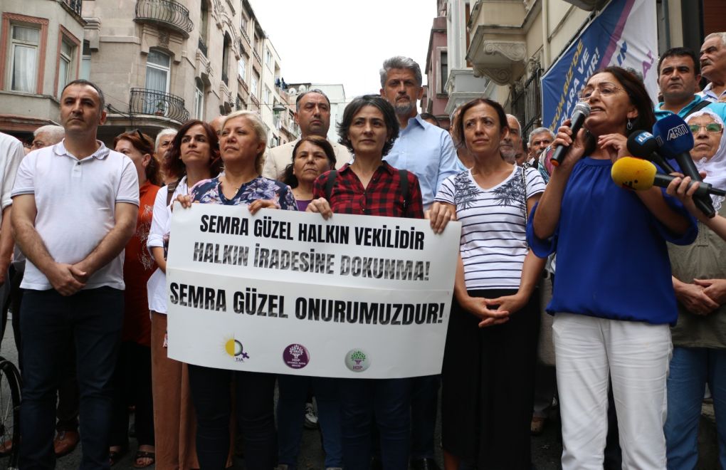 İstanbul'da Semra Güzel için eylem: "HDP size biat etmedi, etmeyecek"
