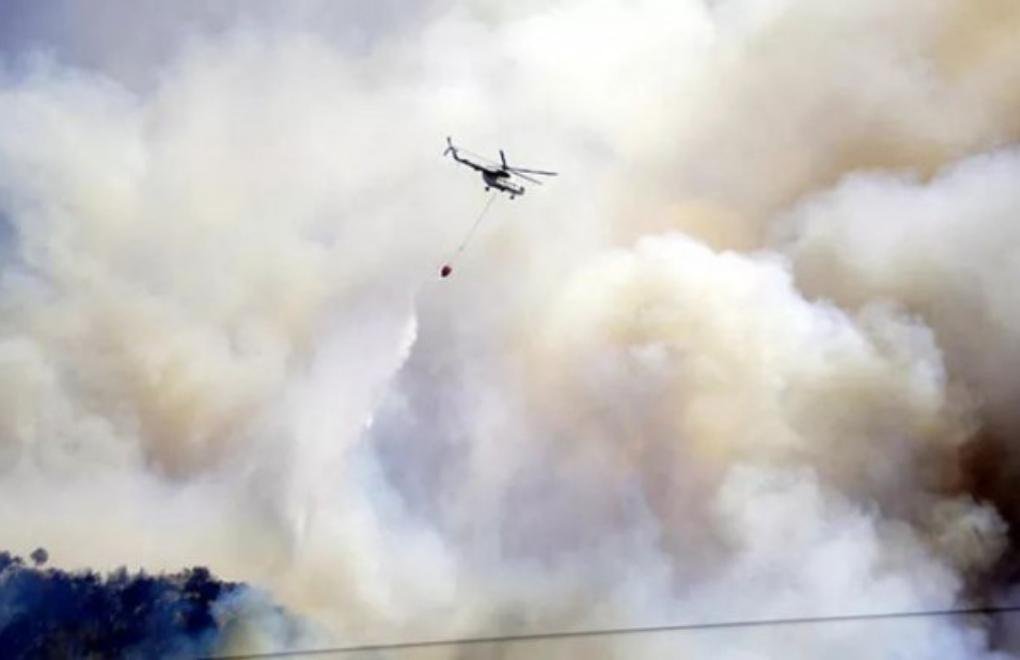 Gülnar’da orman yangını: 30 ev boşatıldı