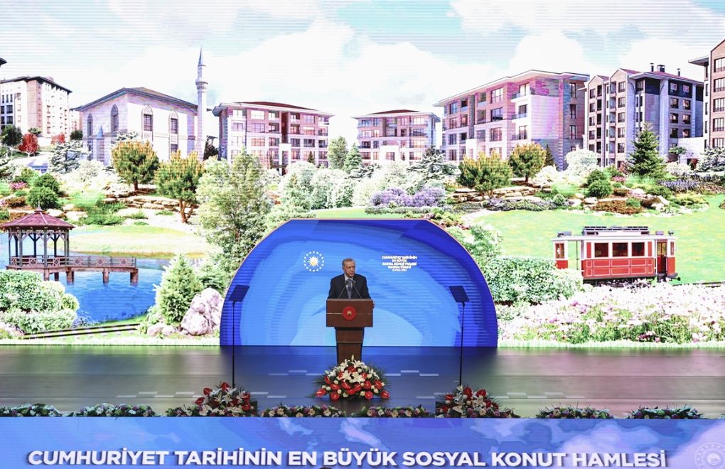 Cumhurbaşkanı Erdoğan konut projesini açıkladı