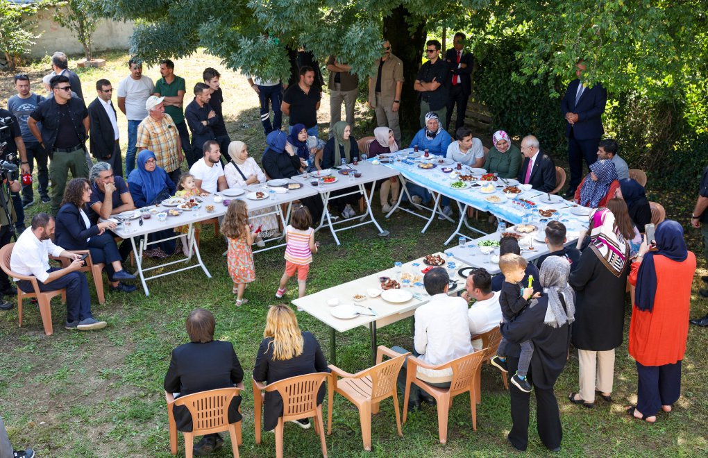 Kemal Kılıçdaroğlu Hendek aileleriyle: Devlet sizden helallik istemek zorunda