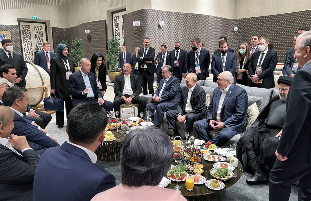 Erdoğan meets Xi, others at his first SCO summit