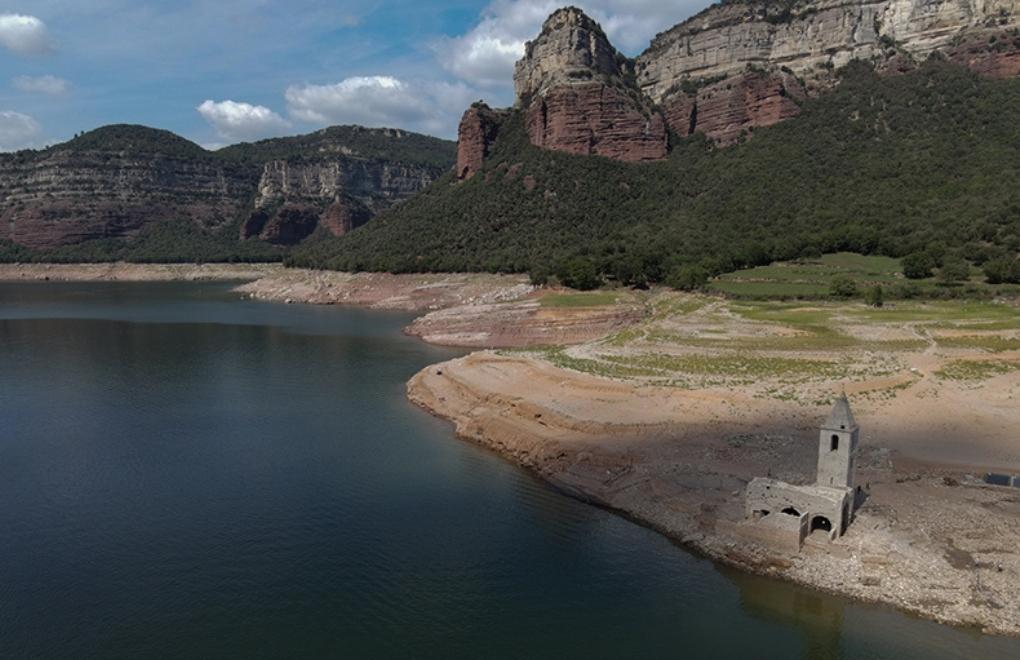Uzun süreli kuraklık İspanya'daki antik yapıları ortaya çıkardı