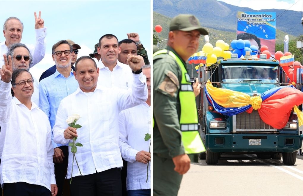 Venezuela-Kolombiya ilişkileri normalleşiyor: Kara sınırı trafiğe açıldı