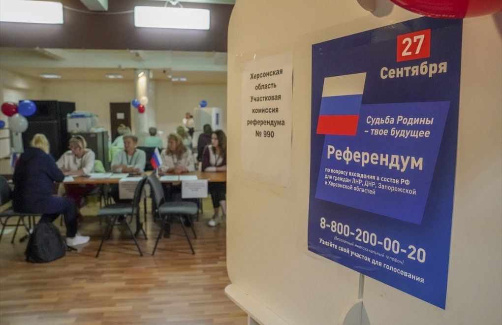 Ukrayna’daki referandumlarda “Rusya’ya katılma” kararı