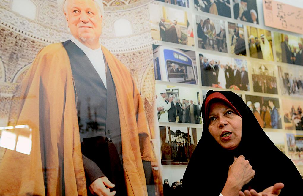Önceki Cumhurbaşkanı Rafsancani'nin kızı Faize Haşimi göz altında