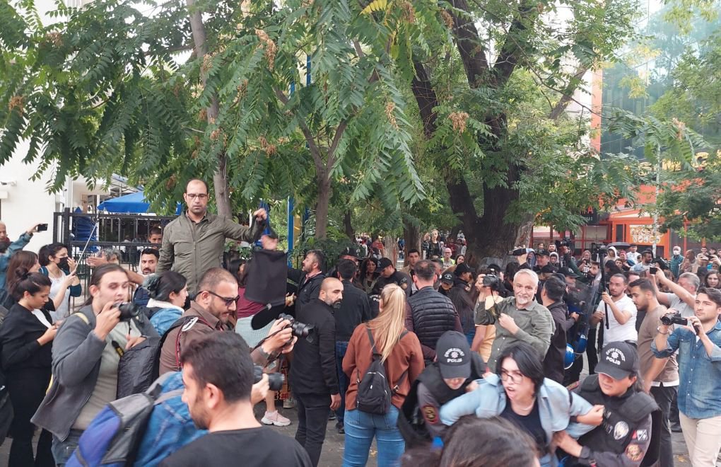 Ankara'da Mahsa Amini eylemine müdahale| Çok sayıda gözaltı