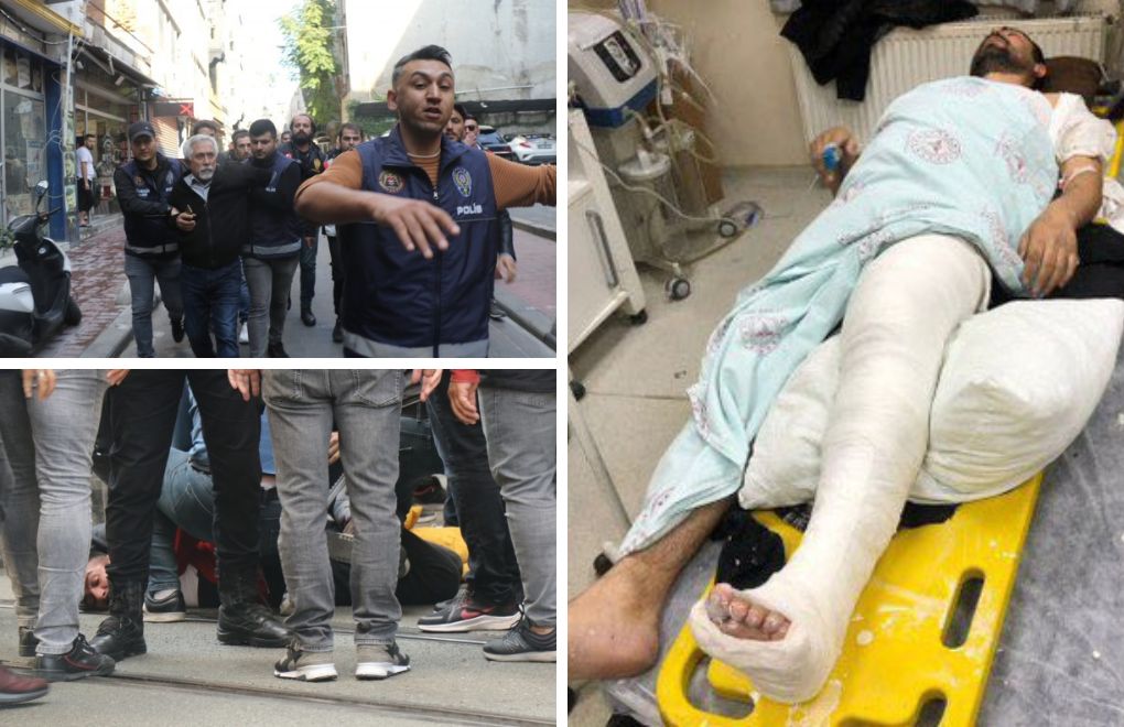 Police detain many, break HDP deputy's leg at 'Öcalan protests'