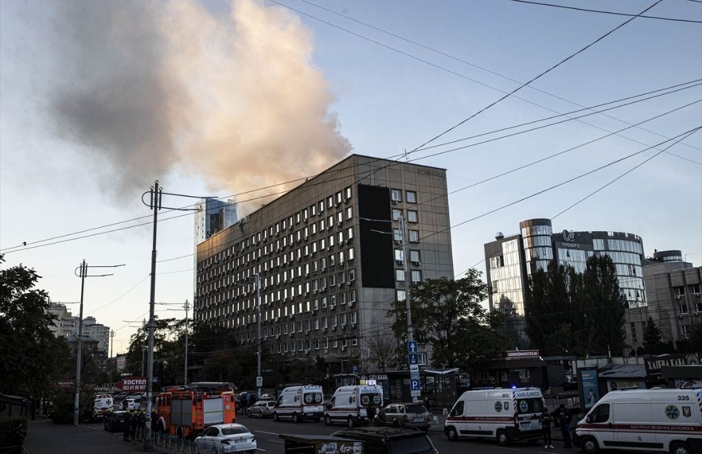 Başkent Kiev’de yeniden patlama sesleri