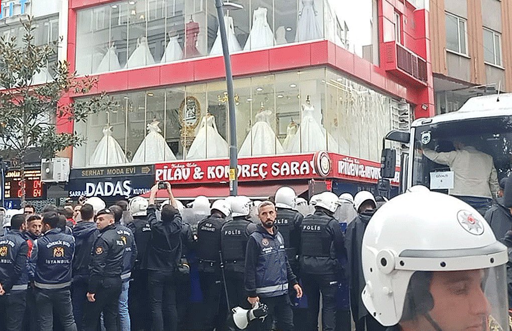 HDP'den İstanbul'da kimyasal silah eylemi | Çok sayıda gözaltı