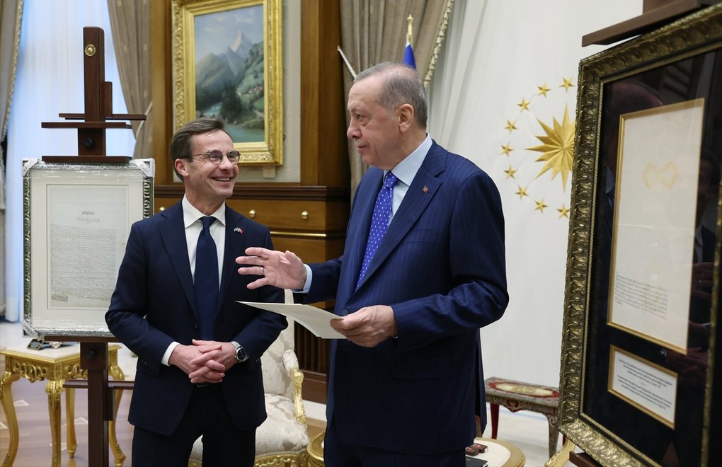 Sweden's PM meets Erdoğan, vows to fulfill promises to Türkiye for NATO membership