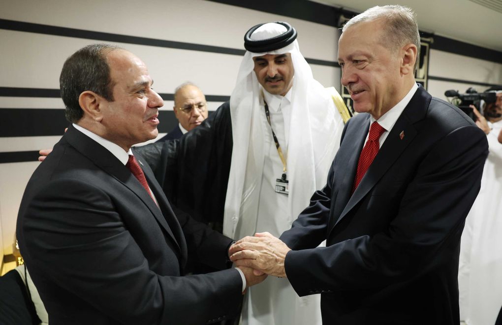 Erdoğan meets Sisi for the first time at World Cup opening ceremony