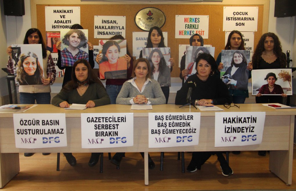 'Seventeen women journalists are in prison'