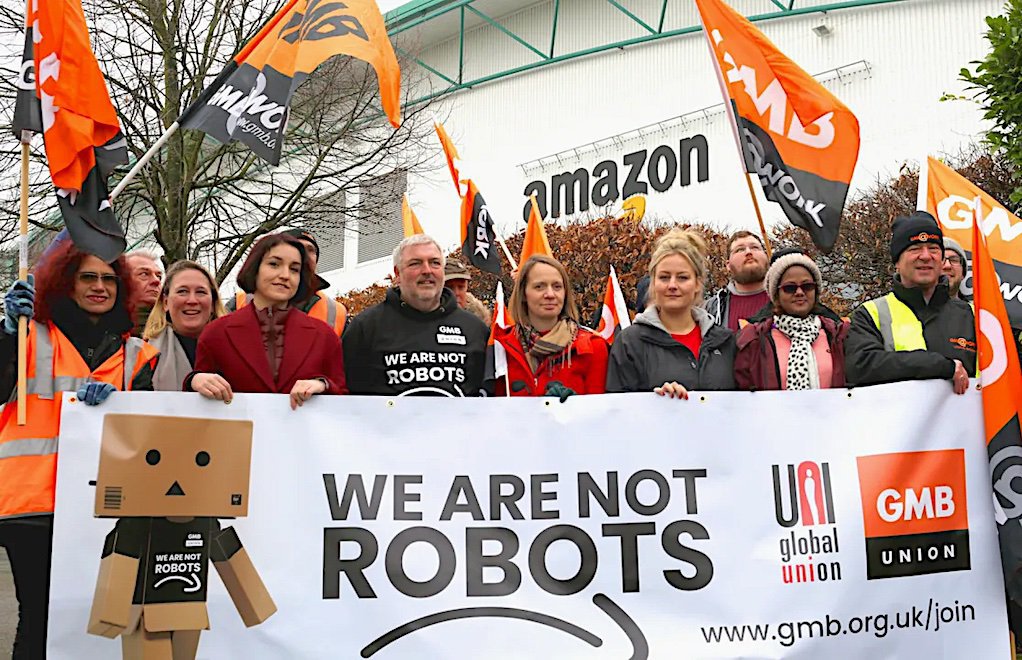Amazon bugün 40 ülkede grev ve protestolarla karşı karşıya 
