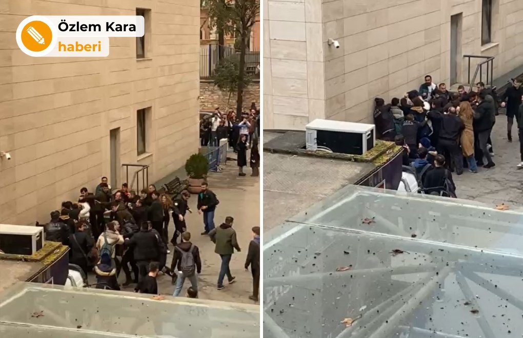 İstanbul Üniversitesi’nde saldırıya uğrayan öğrenci: Polis izlemekle yetindi
