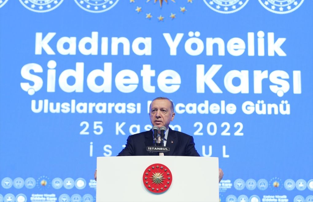 Erdoğan’dan 25 Kasım’da “aile” vurgusu