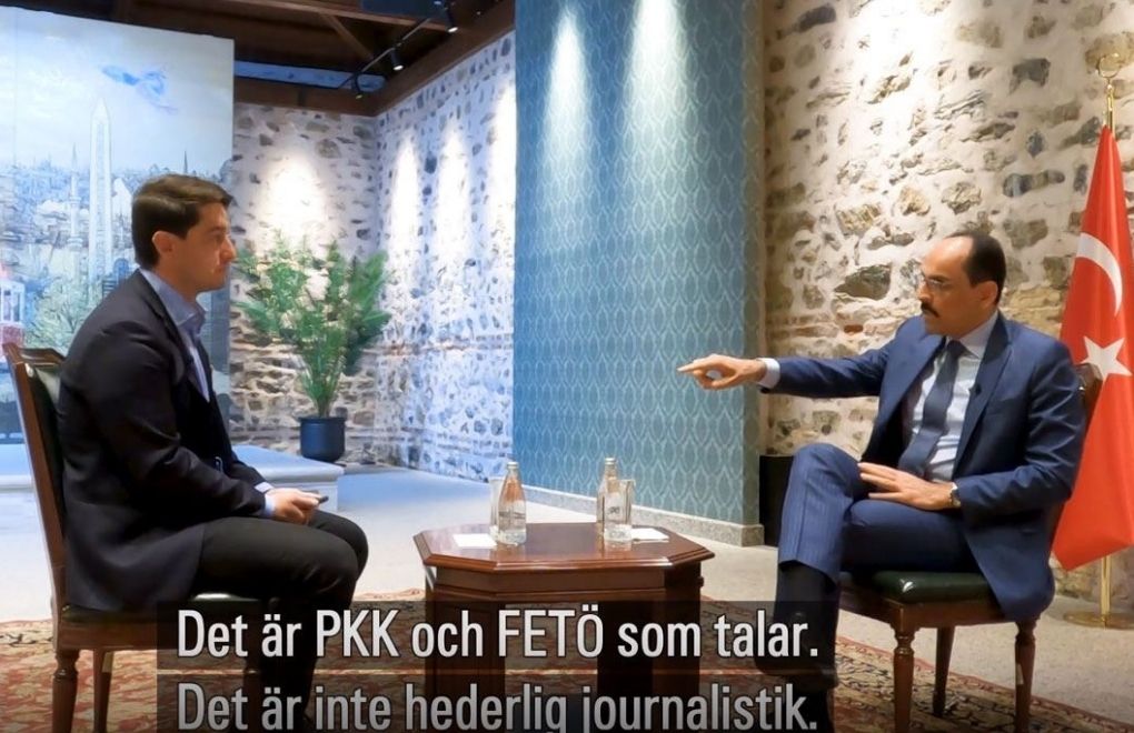 İbrahim Kalın sorulara kızdı, İsveç televizyonuna verdiği röportajı yarıda kesti