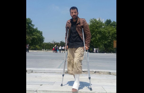 Polis fişeğiyle yüzde 42 engelli kalan Aydın Aydoğan'ın davası düştü