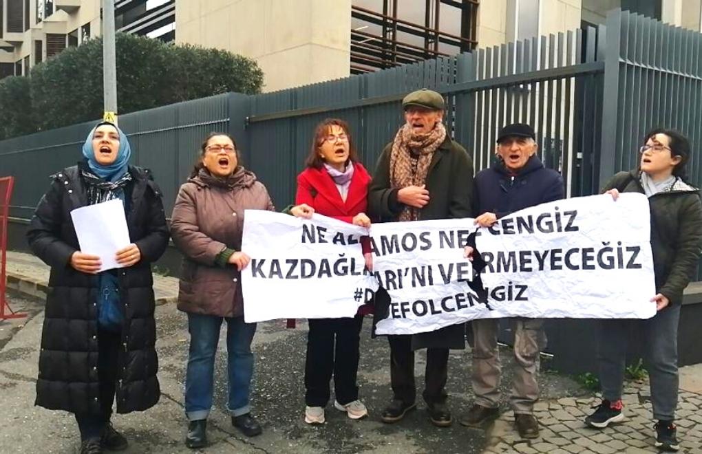 Cengiz Holding önündeki basın açıklamasına polis müdahalesi: 7 gözaltı