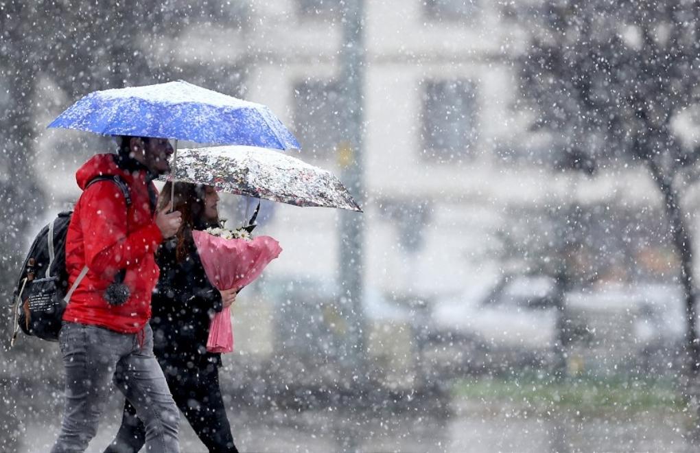 Altı şehirde kar, Marmara'da sis bekleniyor