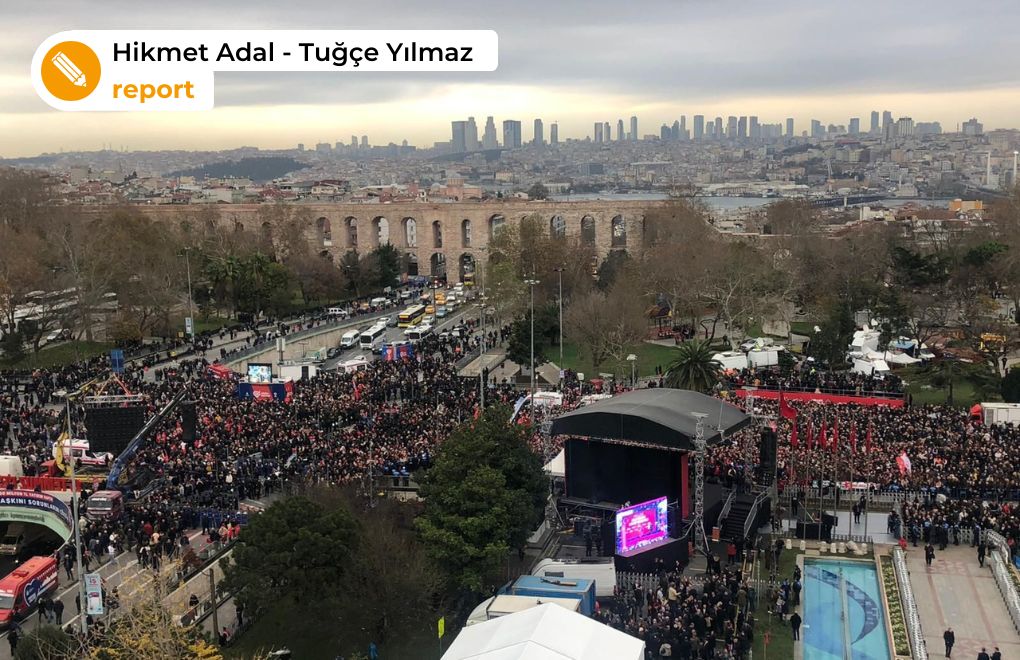 Addressing thousands in İstanbul, opposition leaders, mayor vow to fight injustice