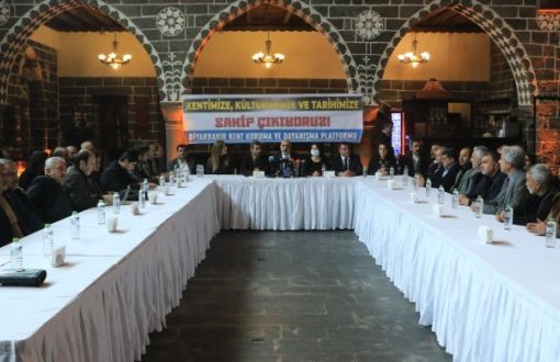 Diyarbakır Kent Koruma ve Dayanışma Platformu kuruldu