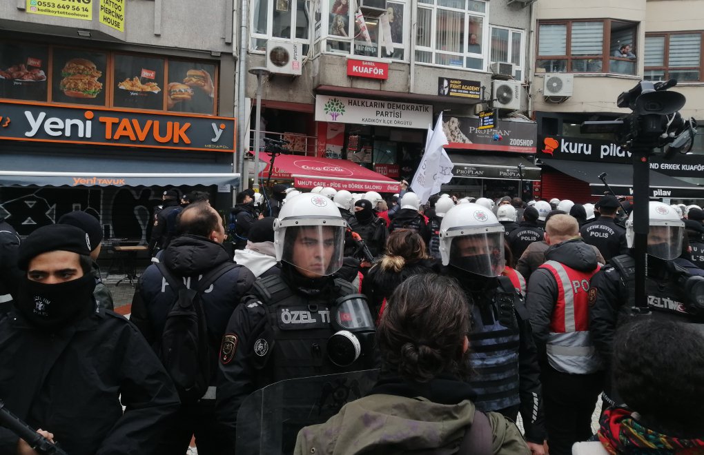 HDP’ye Kadıköy'de polis ablukası: Mithat Sancar ilçe binasına alınmadı