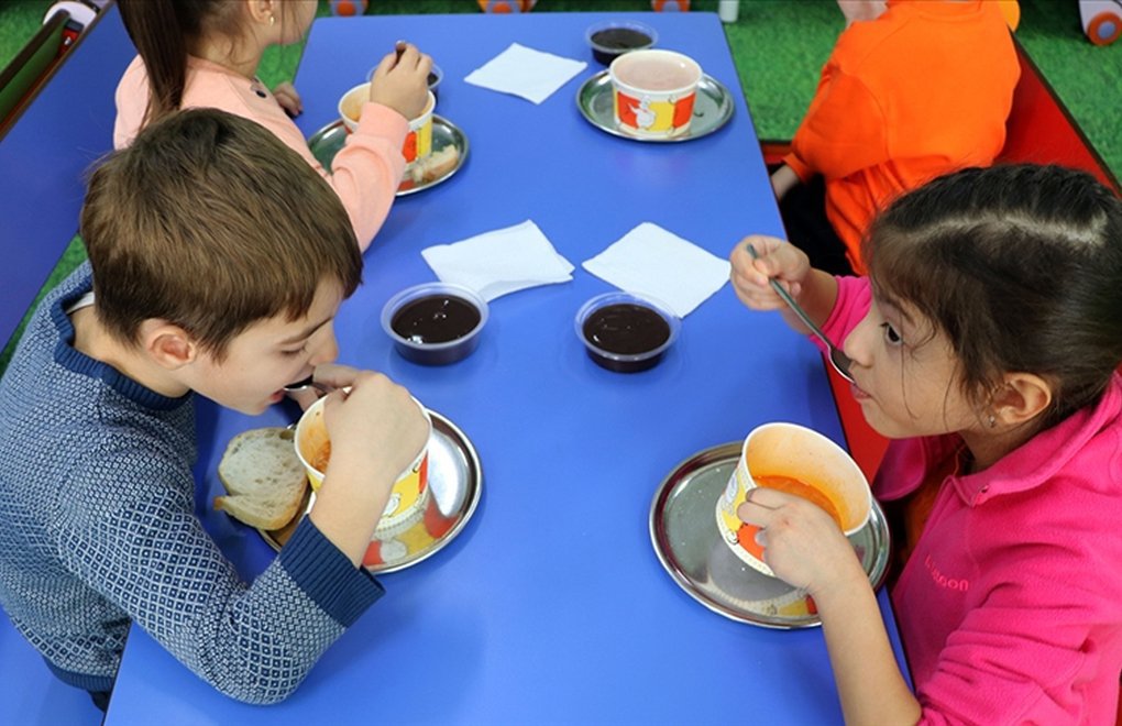 Okul öncesi eğitimdeki çocuklara ücretsiz yemek verilecek
