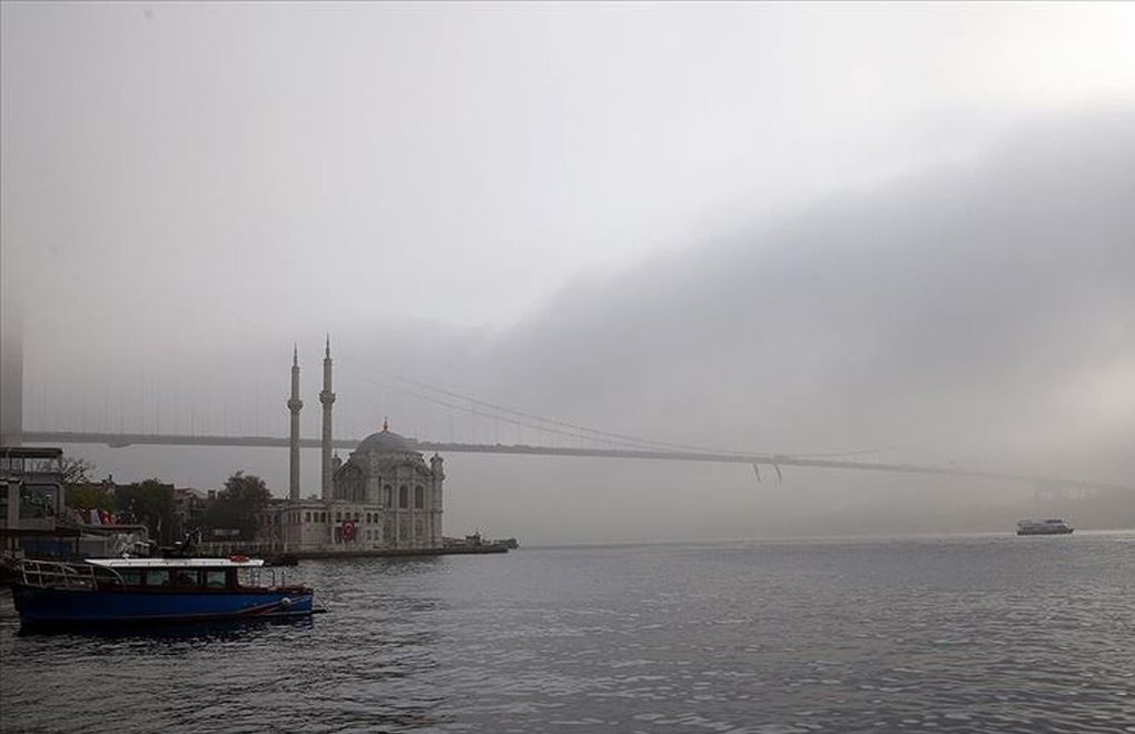 İstanbul'da sis | Gemi geçişi kapatıldı, vapur seferleri iptal