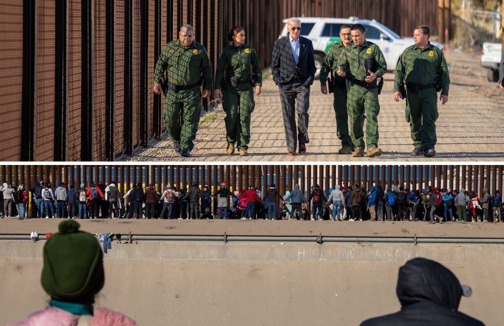 ABD Başkanı Biden, Meksika sınırını ziyaret etti