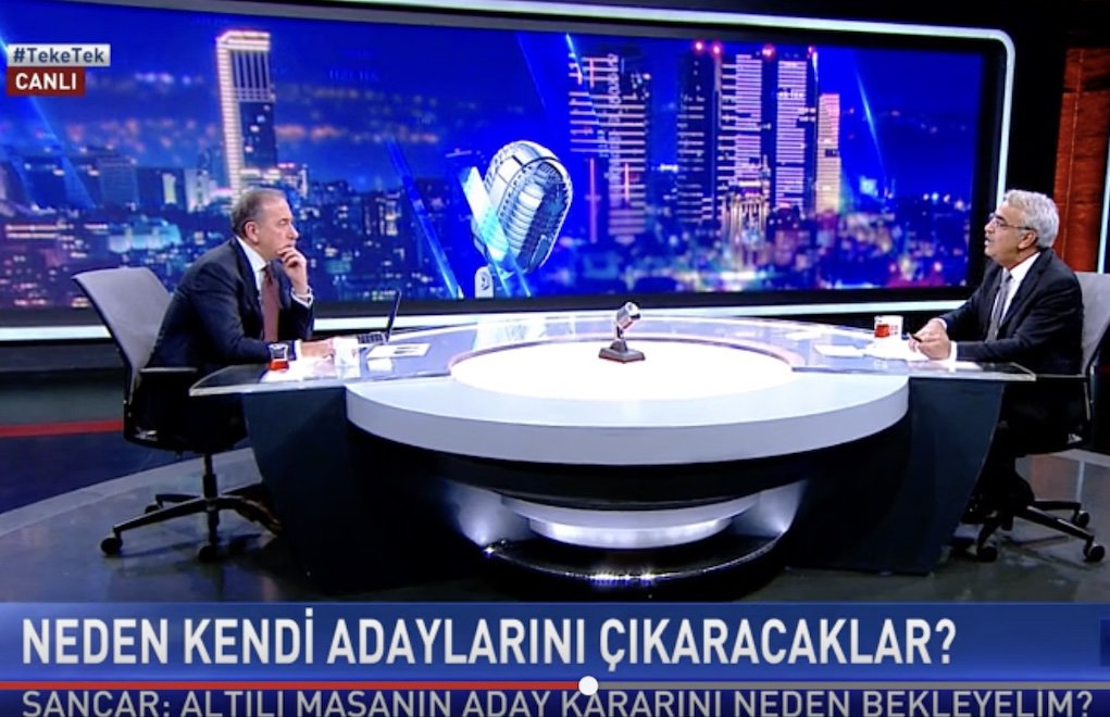 Sancar: "Mevcut siyasetler Türkiye'yi karanlık girdaptan çıkarmaya yetmiyor. Bir alternatif yaratacağız." 
