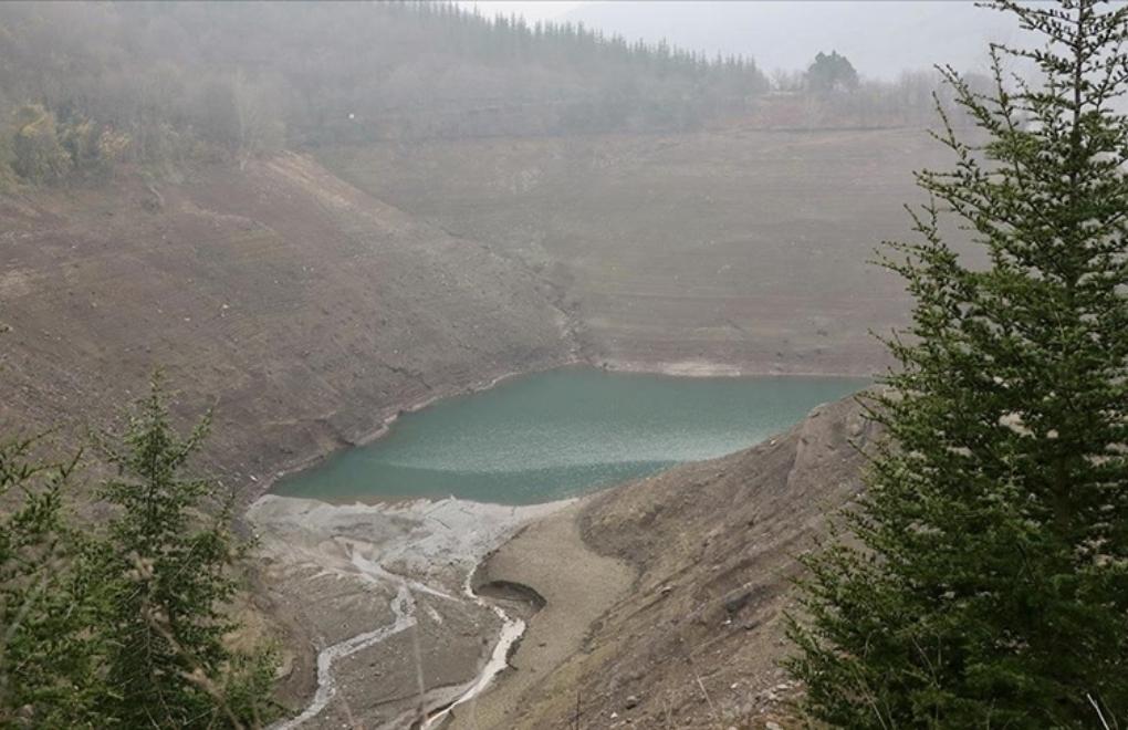 Kocaeli'deki Yuvacık Barajı'nın su seviyesi yüzde 16'ya düştü