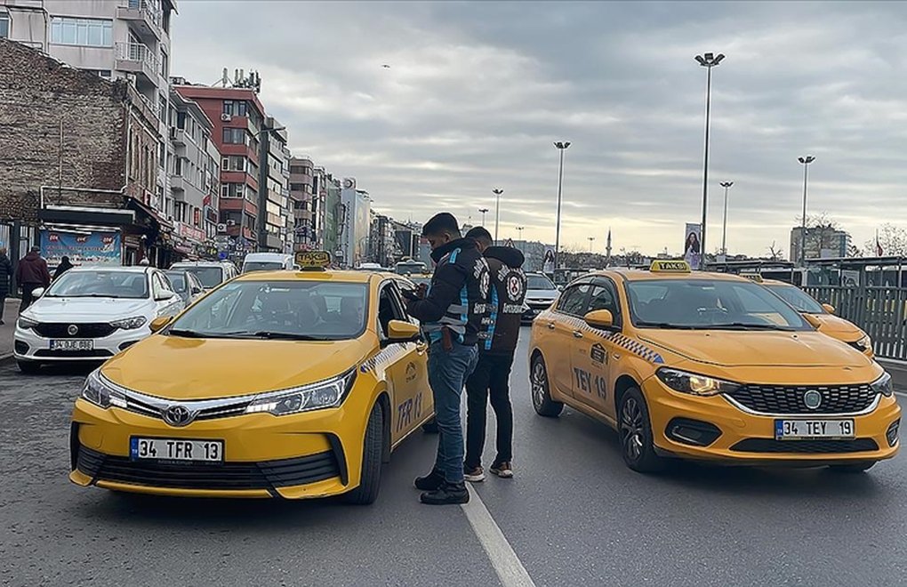 İstanbul taksileri | Kural ihlali yapanlara 212 bin 65 lira ceza uygulandı