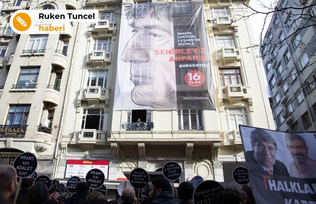 Hrant Dink anıldı | "Onun mirasını dayanışmayla taçlandıralım"