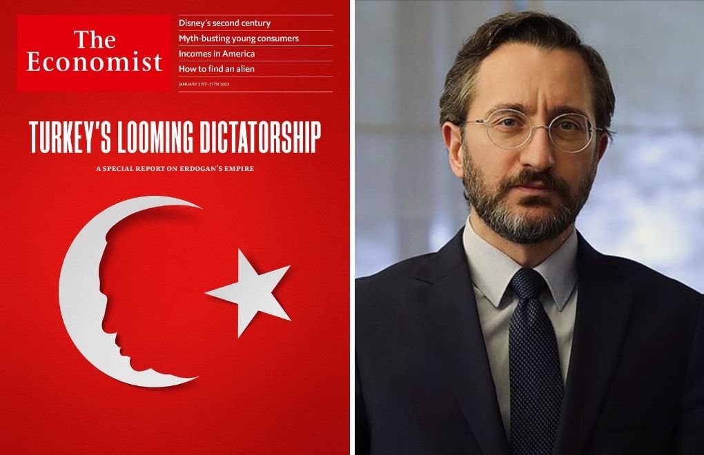 The Economist ‘yaklaşan diktatörlüğü’ kapağına taşıdı, Altun tepki gösterdi