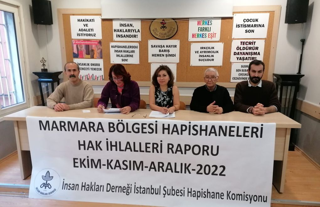 Marmara cezaevlerinde 3 ayda 905 işkence ve kötü muamele 
