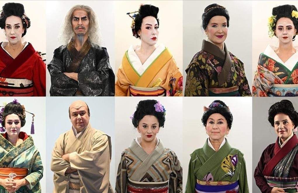 İZDOB sanatçıları "Madama Butterfly" için detaylı makyajla sahneye hazırlanıyor