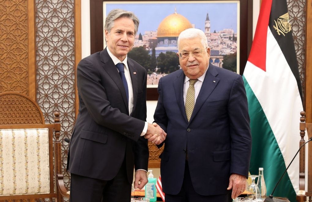 ABD Dışişleri Bakanı Filistin’de: “İki devletli çözümü destekliyoruz”